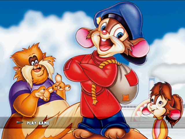An American Tail — Title screen