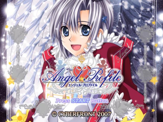 Angel Profile — Title screen