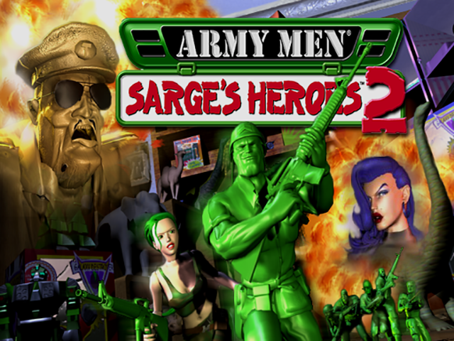 Army Men : Sarge's Heroes 2 — Title screen