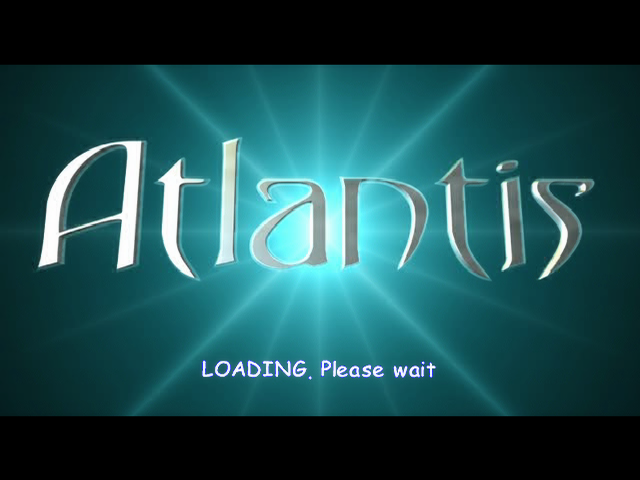 Atlantis III : The New World — Title screen