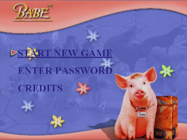 Babe — Title screen