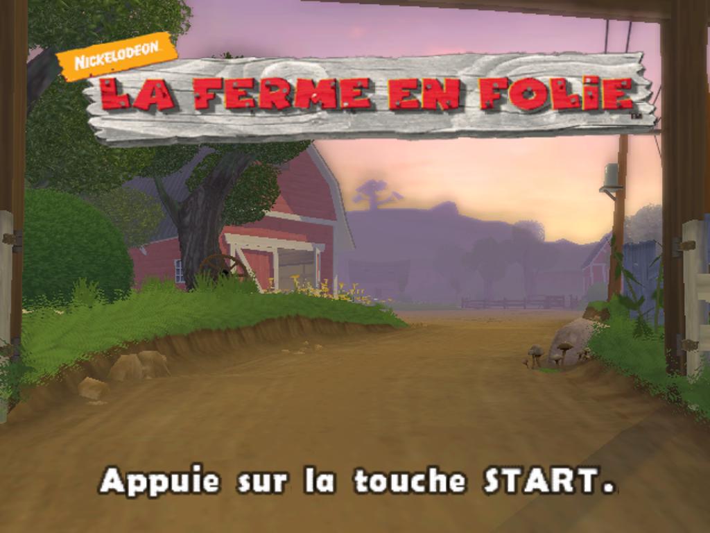 Barnyard — Title screen