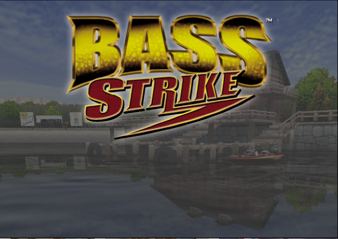 Bass Strike — Title screen