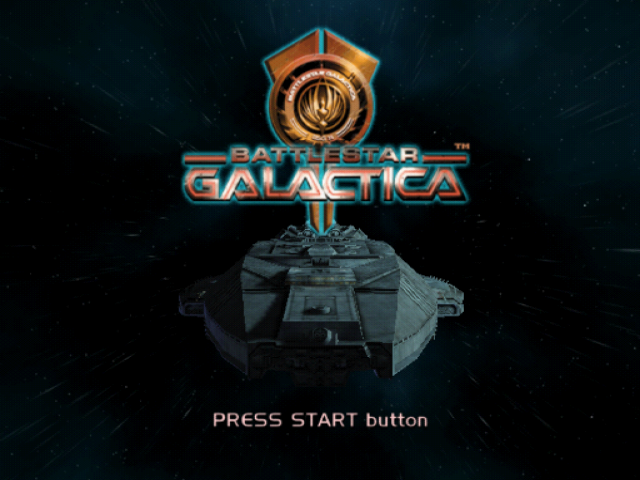 Battlestar Galactica — Title screen