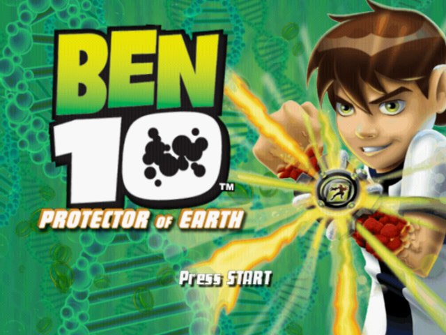 Ben 10 : Protector of Earth — Title screen