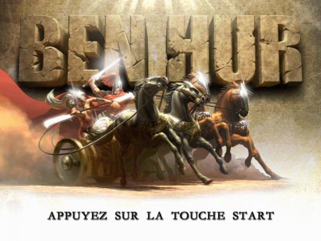 Ben Hur : Blood of Braves — Title screen