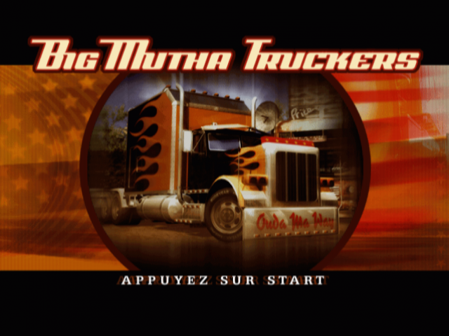 Big Mutha Truckers — Title screen
