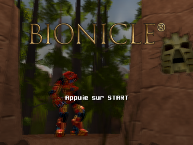 Bionicle — Title screen