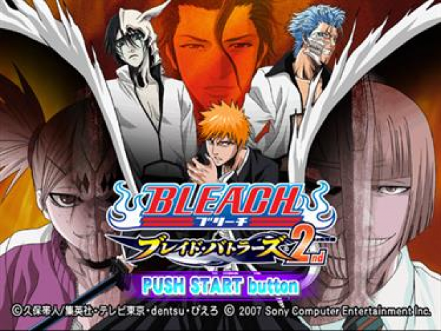 Bleach : Blade Battlers 2nd — Title screen