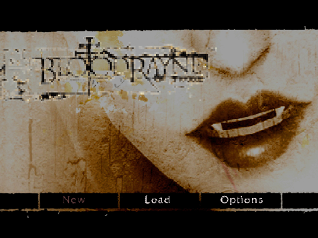 BloodRayne — Title screen