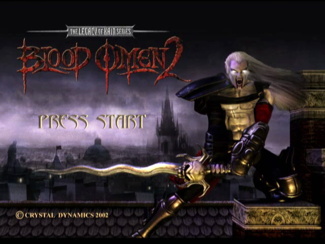 Blood Omen 2 : The Legacy of Kain Series — Title screen