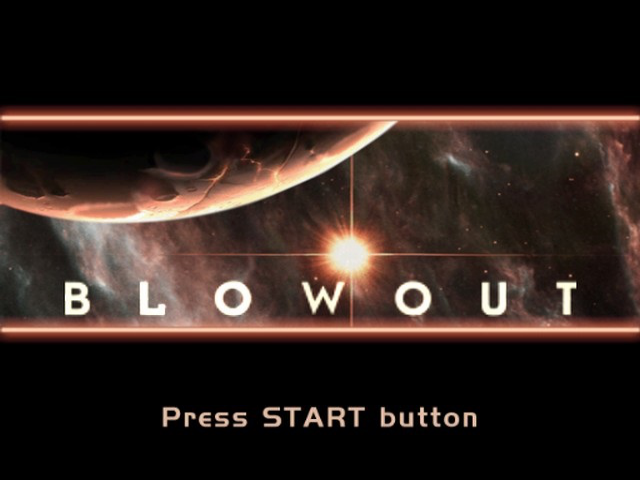 Blowout — Title screen