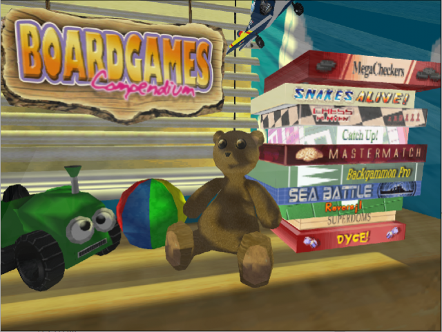 Board Games Gallery — Title screen