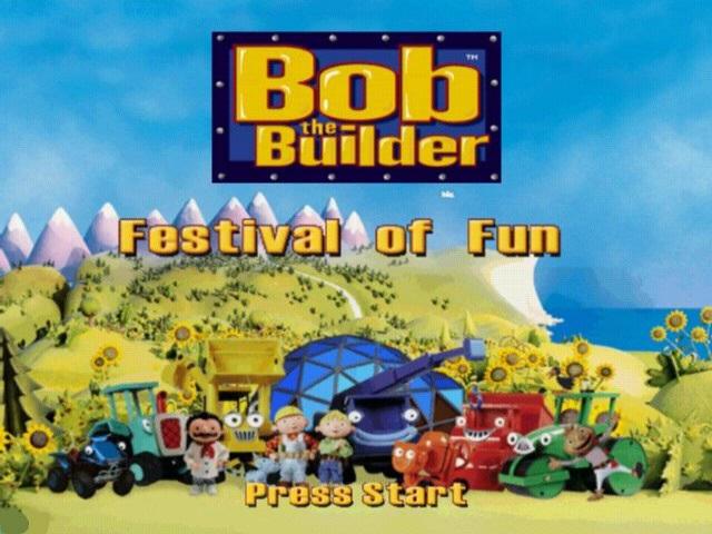 Bob the Builder : Festival of Fun — Title screen
