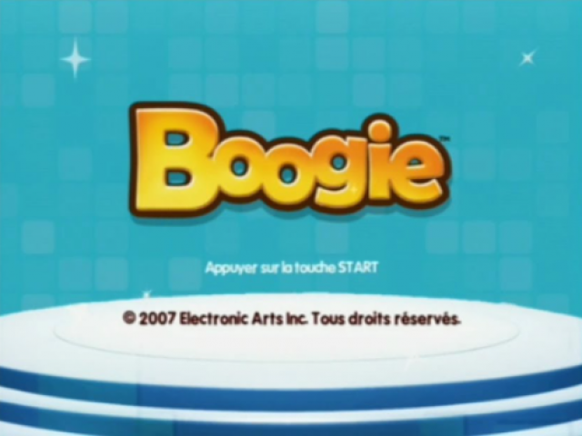 Boogie — Title screen