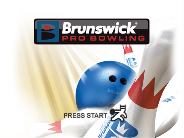 Brunswick Pro Bowling — Title screen