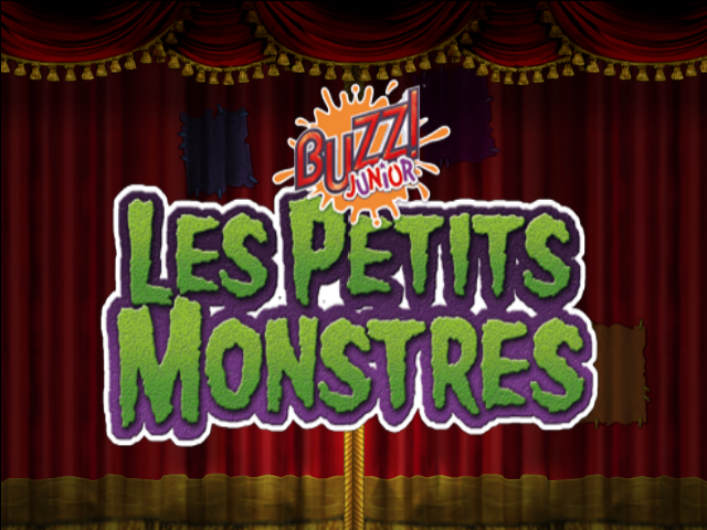 Buzz! Junior : Monster Rumble — Title screen