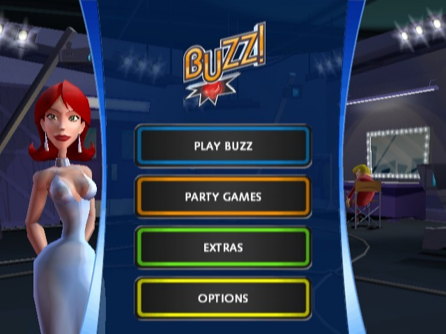 Buzz! The Big Quiz — Title screen