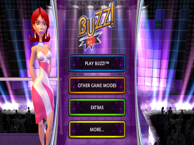 Buzz! The Pop Quiz — Title screen
