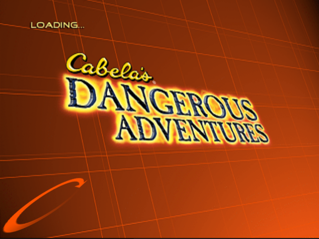 Cabela's Dangerous Adventures — Title screen