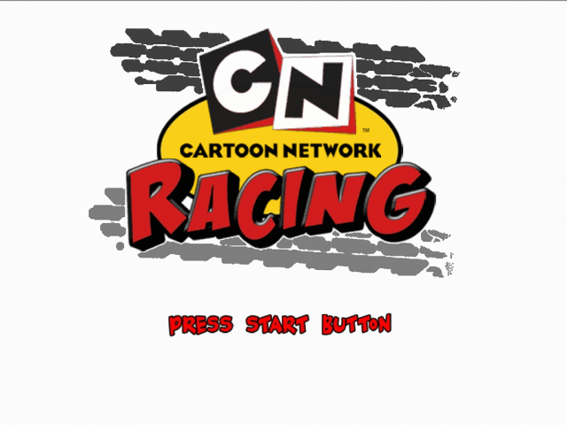 Cartoon Network Racing — Title screen