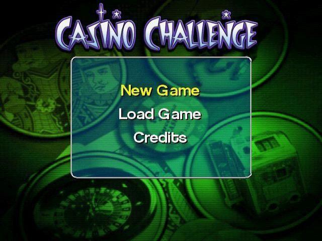 Casino Challenge — Title screen