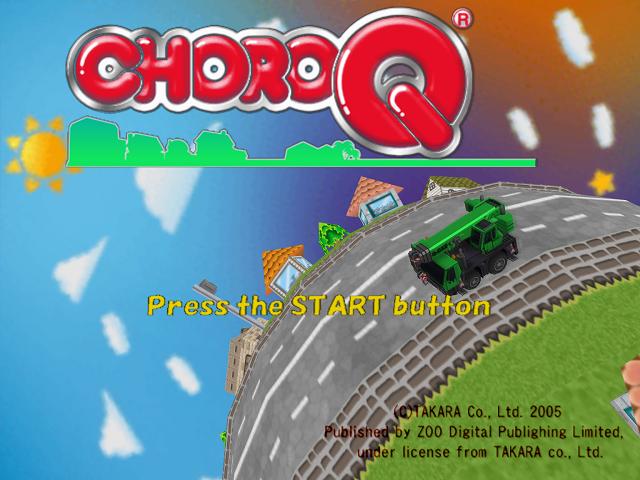 ChoroQ — Title screen