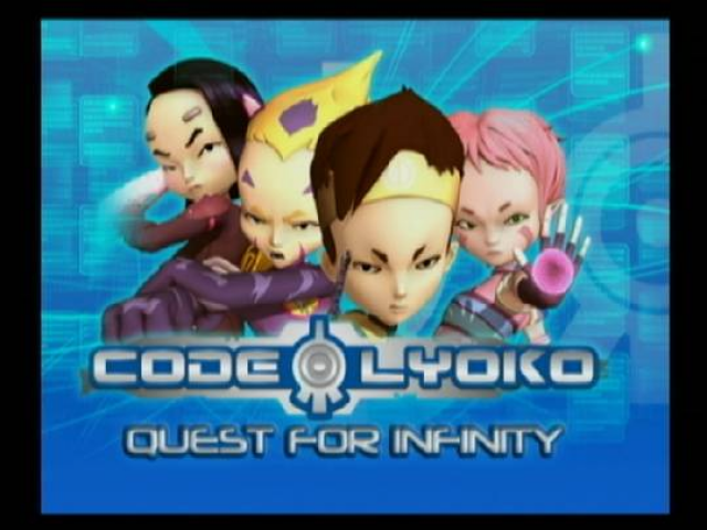 Code Lyoko : Quest for Infinity — Title screen