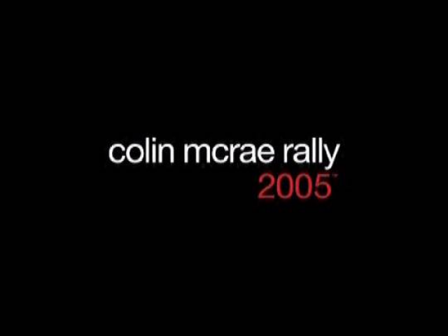 Colin McRae Rally 2005 — Title screen