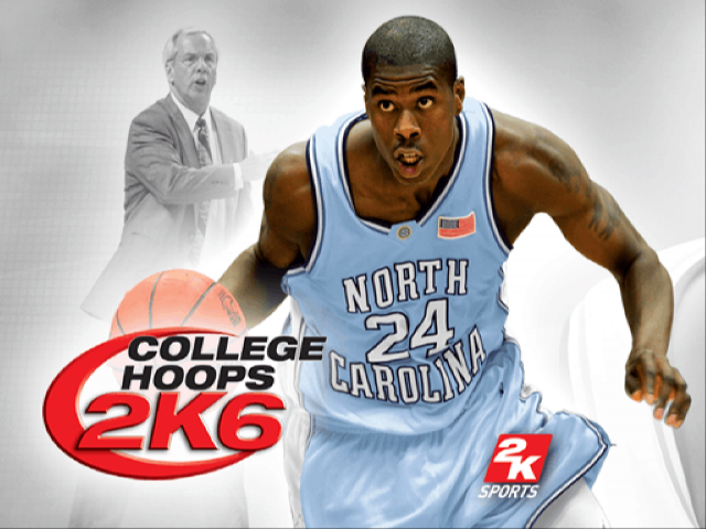 College Hoops 2K6 — Title screen