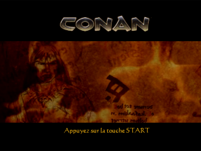 Conan — Title screen