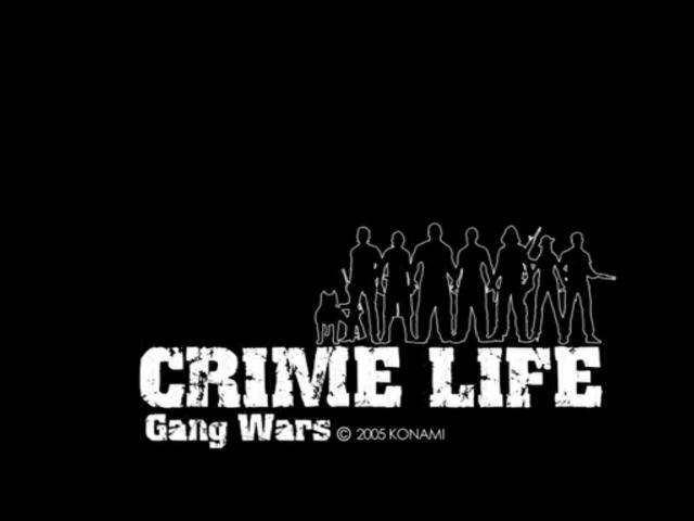 Crime Life : Gang Wars — Title screen