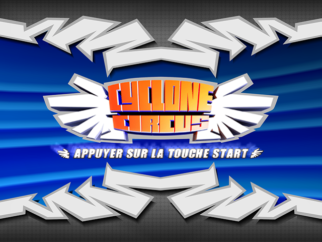 Cyclone Circus — Title screen
