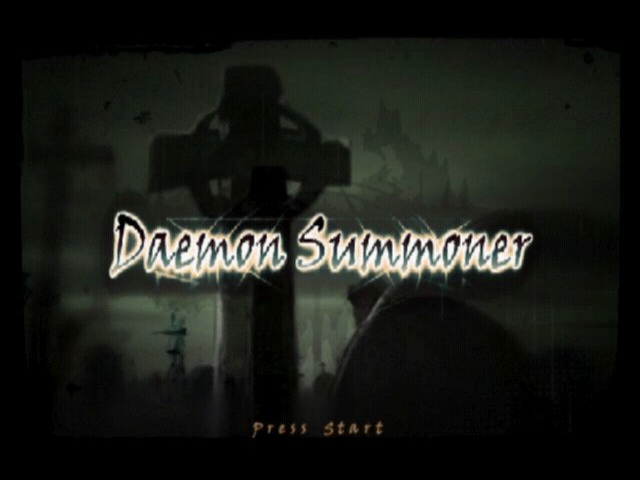 Daemon Summoner — Title screen