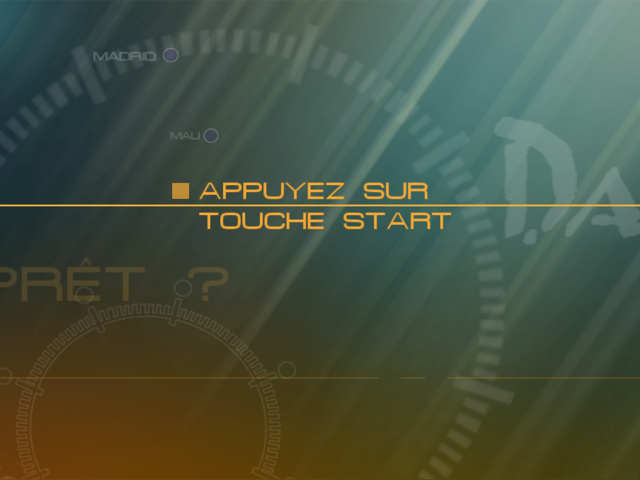 Dakar 2 — Title screen