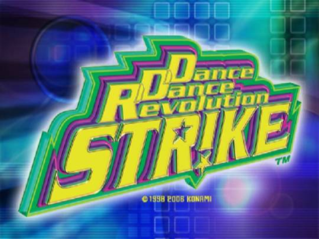Dancing Stage Max — Title screen