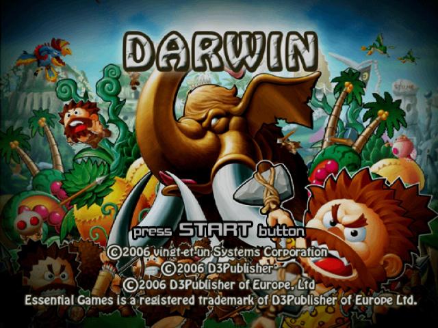 Darwin — Title screen