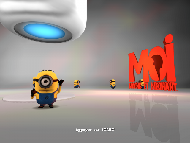 Despicable Me : The Game — Title screen