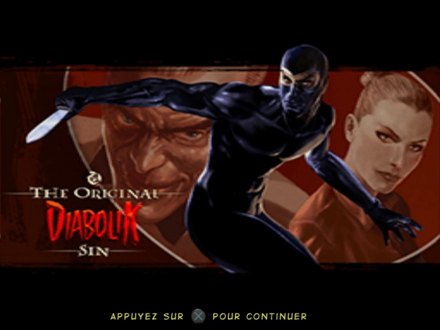 Diabolik : The Original Sin — Title screen