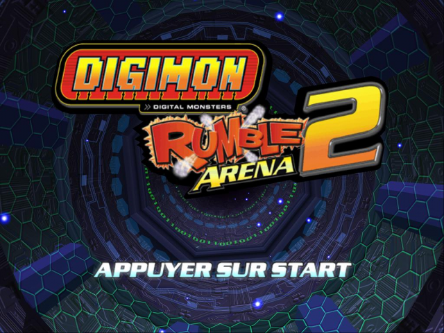 Digimon : Rumble Arena 2 — Title screen