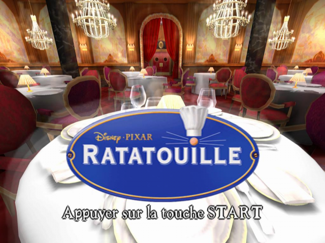 Disney Pixar Ratatouille — Title screen