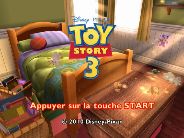 Disney Pixar Toy Story 3 — Title screen