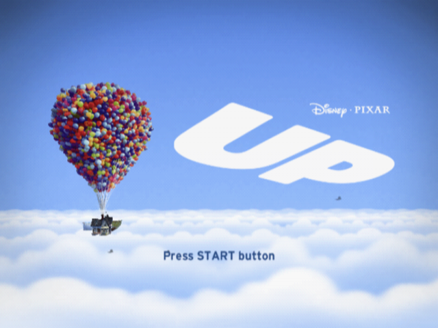 Disney Pixar Up — Title screen