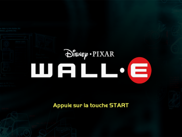 Disney Pixar WALL-E — Title screen