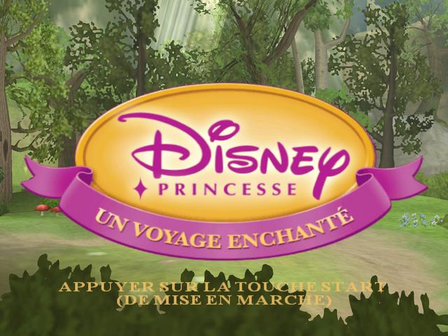 Disney Princess : Enchanted Journey — Title screen