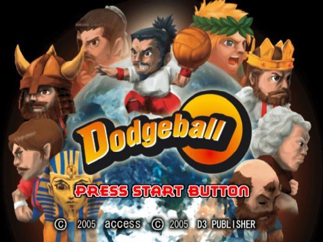 Dodgeball — Title screen