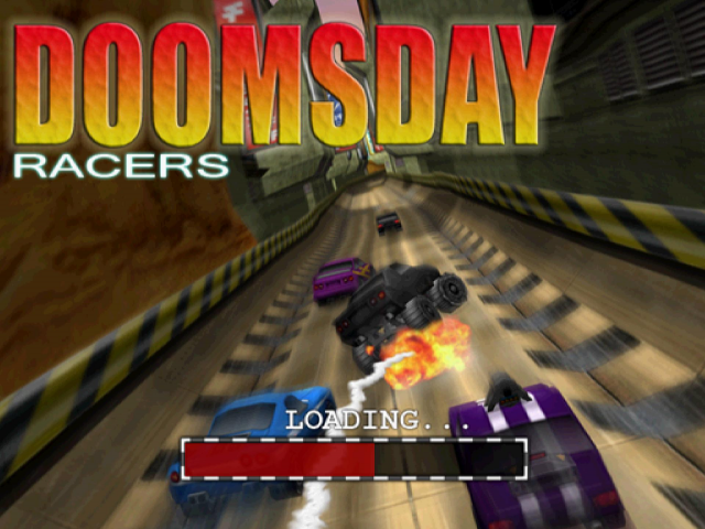 Doomsday Racers — Title screen
