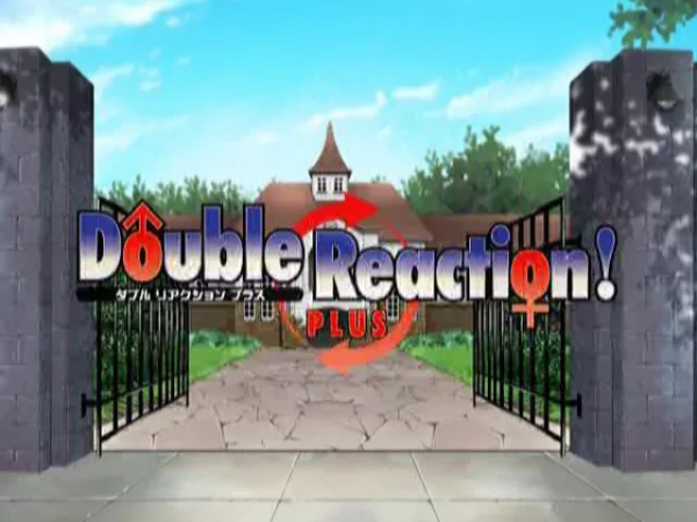 Double Reaction! Plus — Title screen