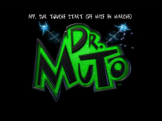 Dr. Muto — Title screen