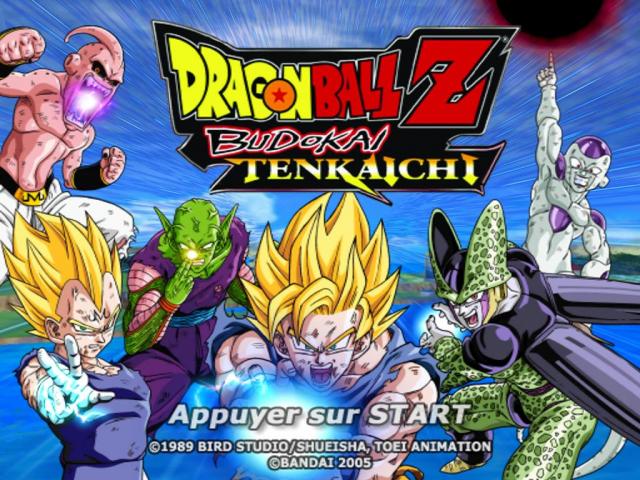 Dragon Ball Z : Budokai Tenkaichi — Title screen